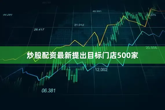 炒股配资最新提出目标门店500家